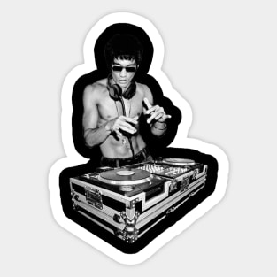 DJ Bruce Lee Sticker